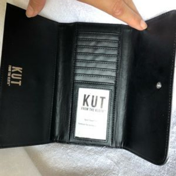 NEW Kut from the Kloth Slim Striped Wallet - Picture 2 of 3